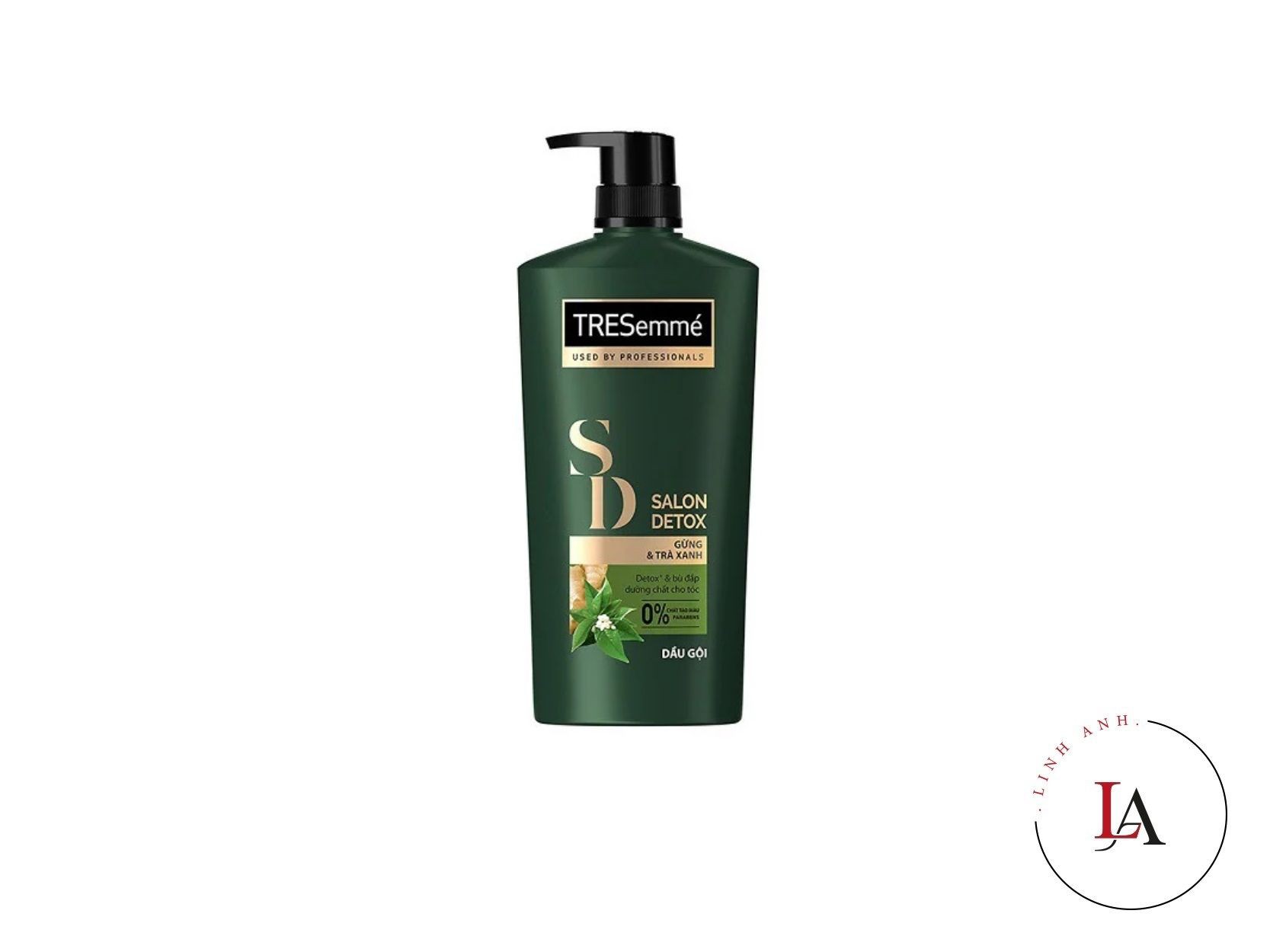 Dầu gội Tresemme gừng và trà xanh 640g/621ml
